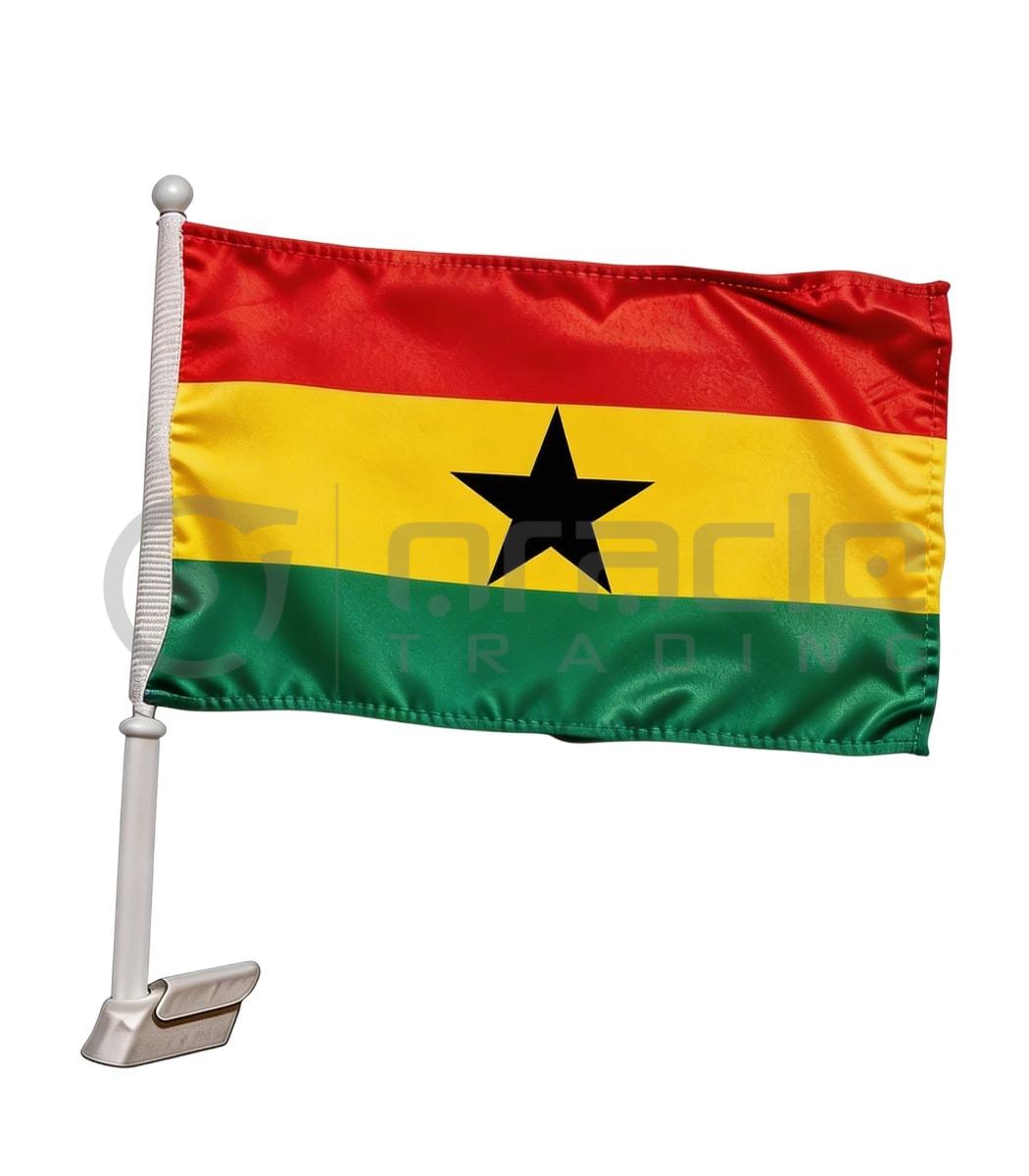 Ghana Car Flag Ghana Car Flag