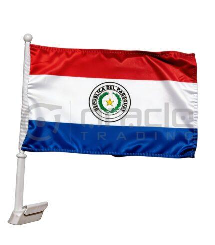 Paraguay Car Flag