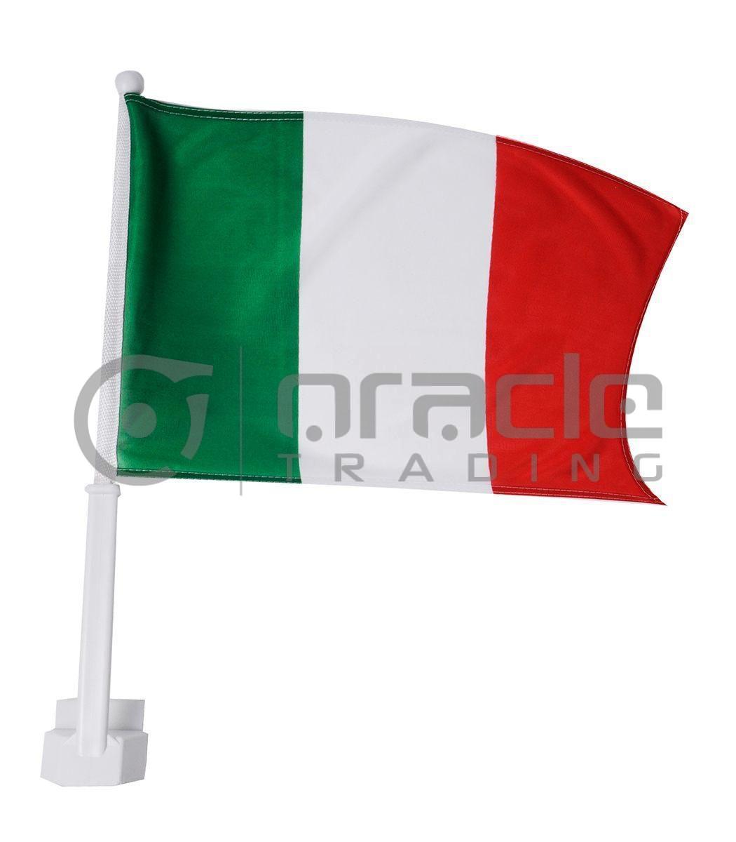 Italia Car Flag