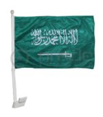 Saudi Arabia Car Flag