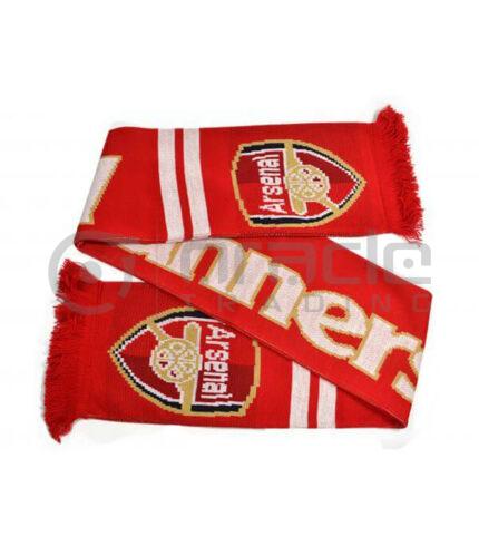 Arsenal Knitted Scarf - UK Made