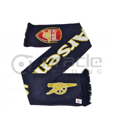 Arsenal Knitted Scarf - UK Made