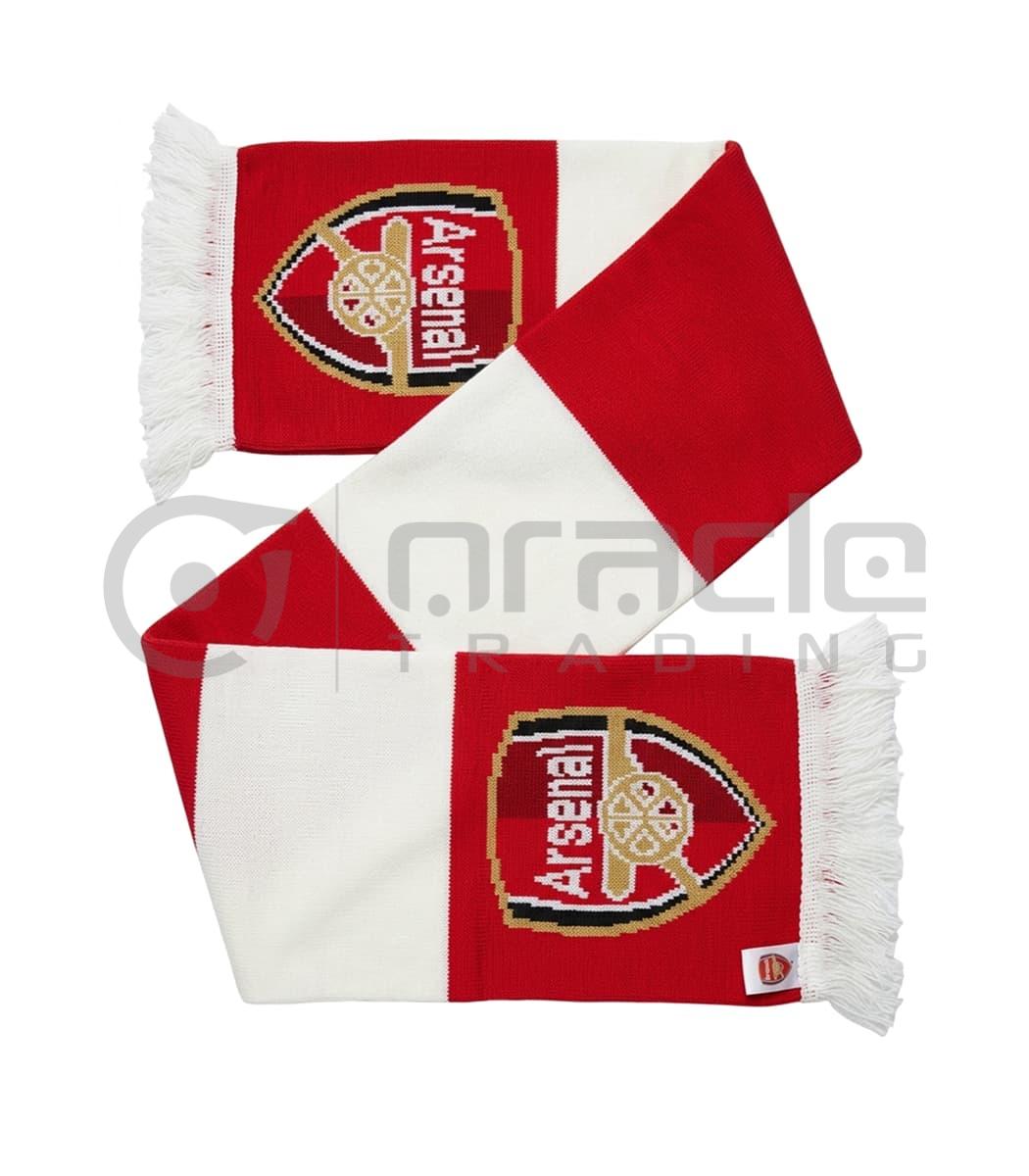 Arsenal Knitted Scarf - UK Made Arsenal Knitted Scarf - UK Made