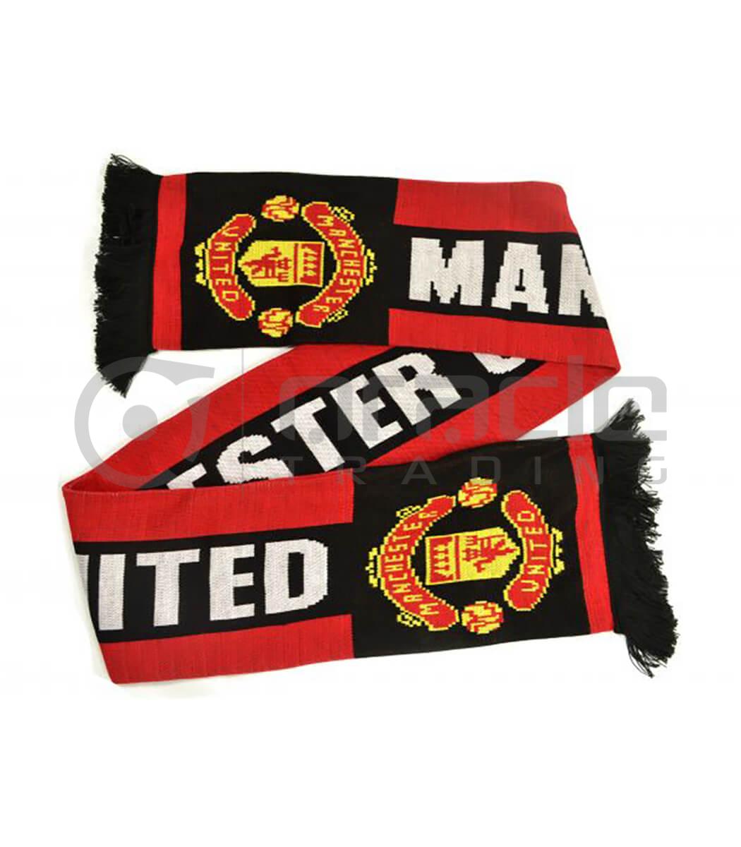 Manchester United Knitted Scarf - Classic - UK Made