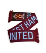 West Ham Knitted Scarf - UK Made