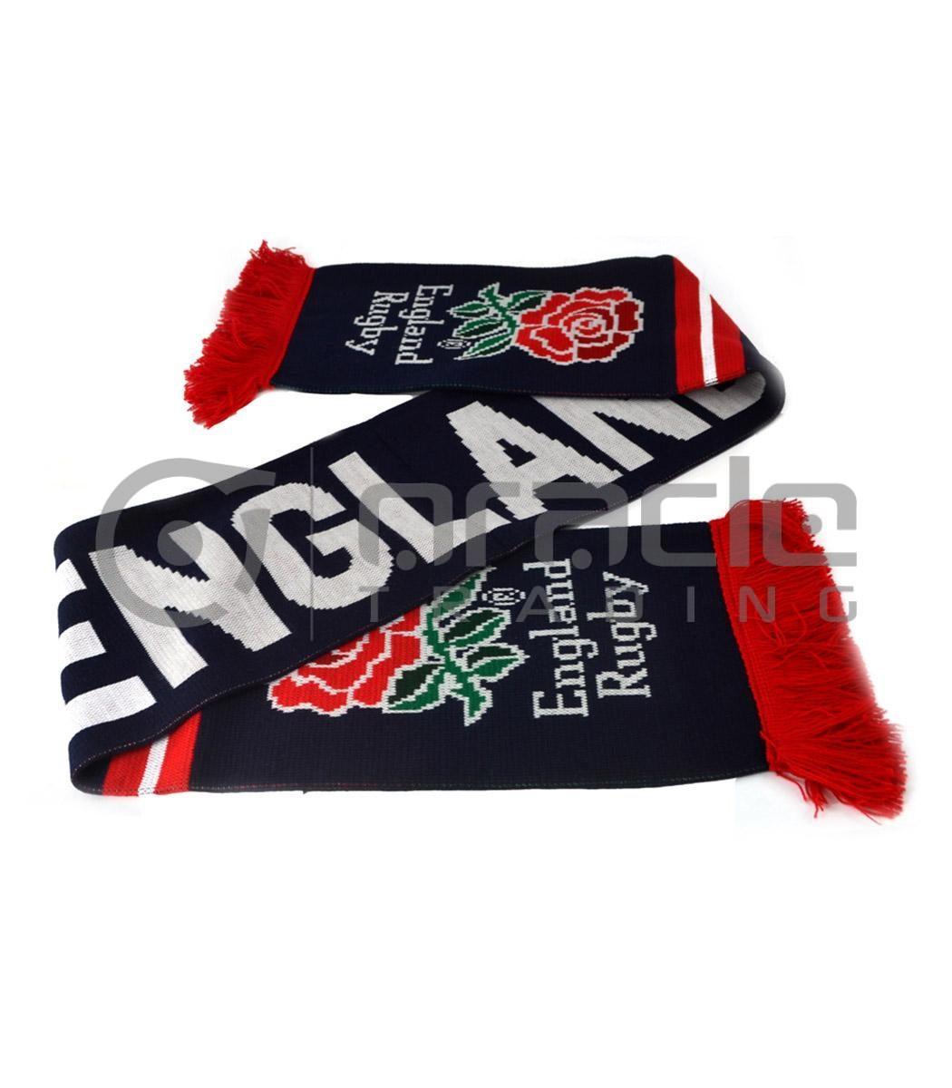 England Rugby Knitted Scarf - UK Made