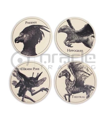 Harry Potter 4-Pack Coaster Set (Magical Creatures)