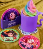 KPop Demon Hunters Coasters - Huntr/x (x4)