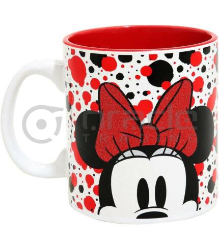 Minnie Mouse Jumbo Mug - Peeking (Glitter)