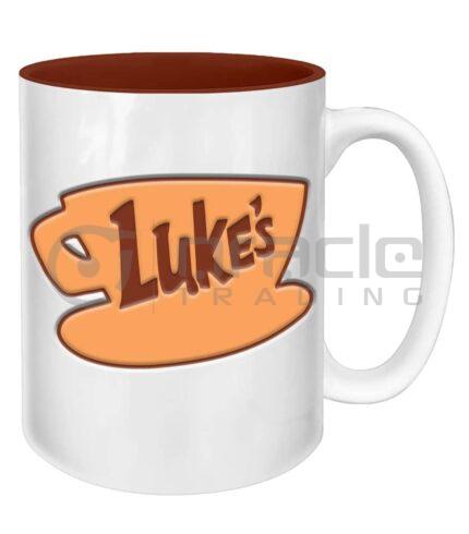 Gilmore Girls Mug - Luke's (Wax Resistant Pottery)