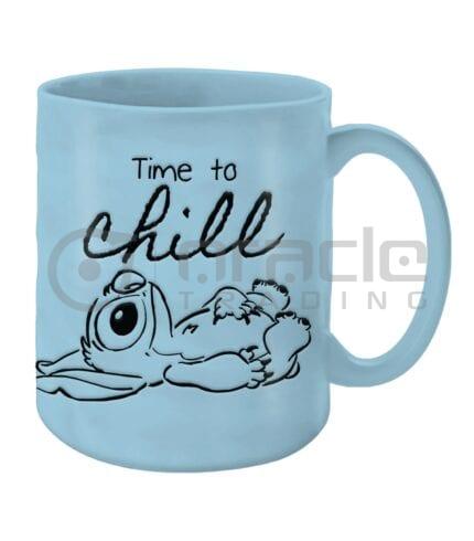 Lilo & Stitch Mug - Chill (Wax Resistant Pottery)