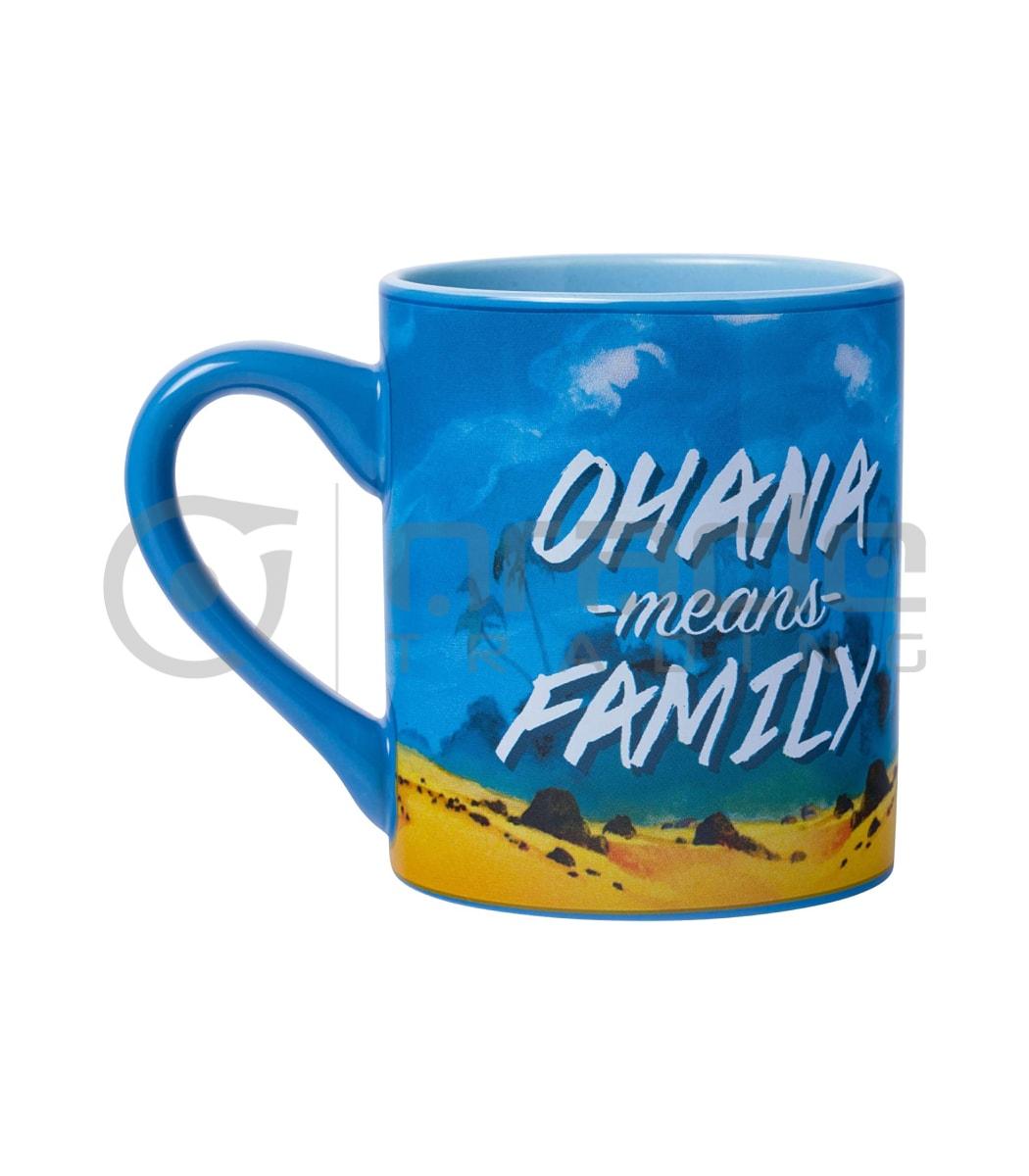 coffee mug lilo and stitch ohana mug552 b