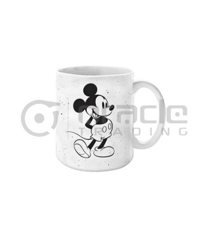 Mickey Mouse Mug - Foot Out Classic (Wax Resistant Pottery)