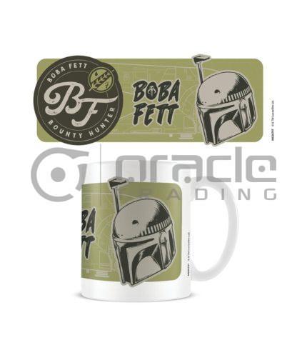 Star Wars Mug - Boba Fett - Technical