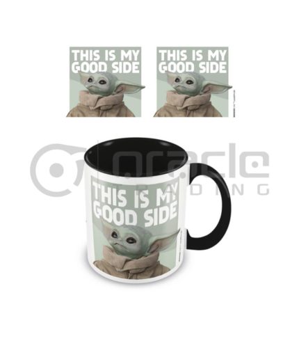 Star Wars: The Mandalorian Mug - Good Side (Inner Coloured)