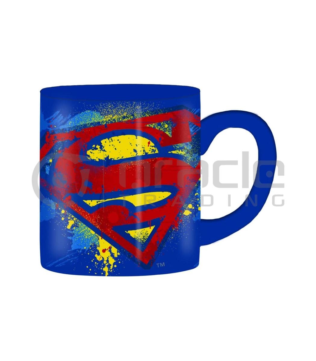 Superman Mug - Splatter Paint