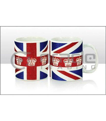 Union Jack Mug - Regal Glitter