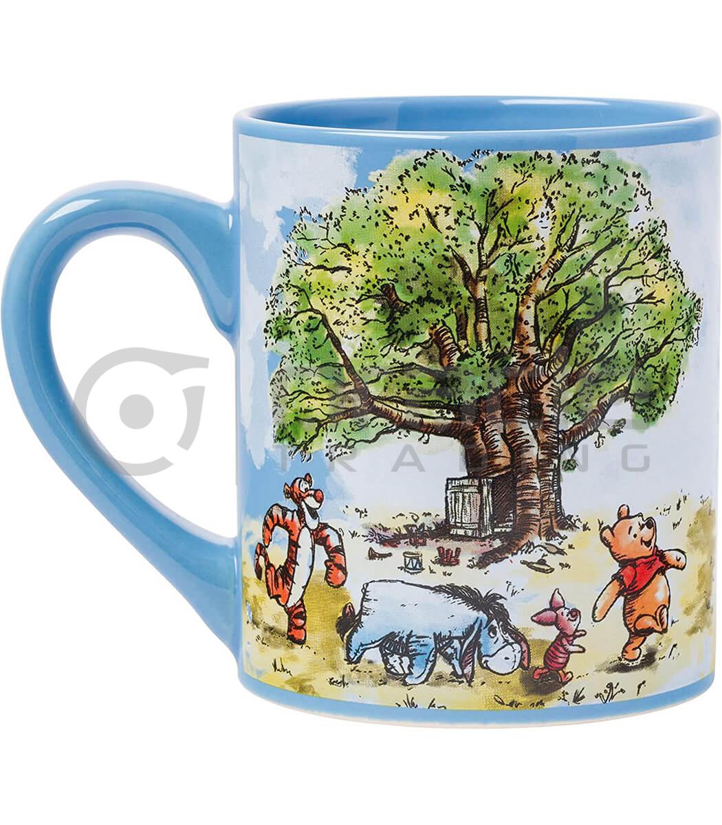 coffee mug winnie the pooh group walk mug666 b