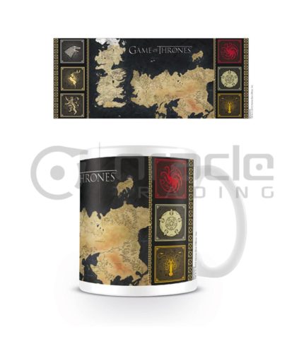 Game of Thrones Map Mug