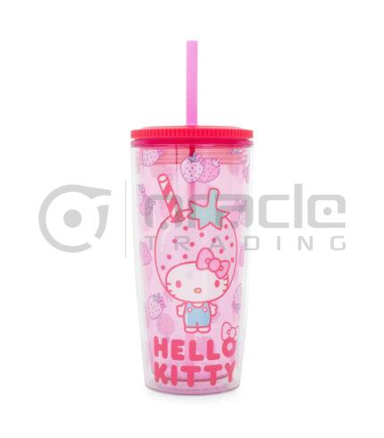 Hello Kitty Cold Cup - Strawberries (Spill Resistant)
