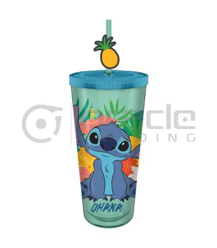 Lilo & Stitch Cold Cup - Pineapple (Topped Straw)