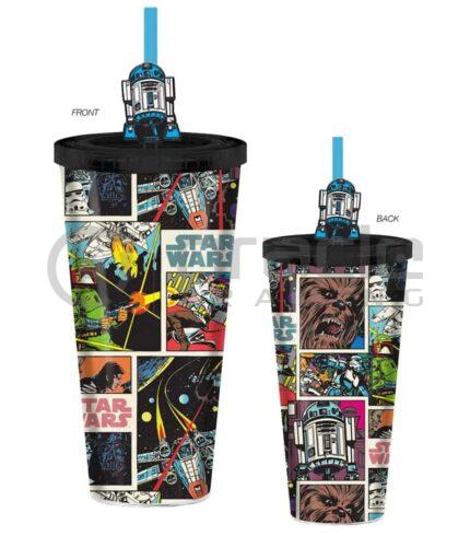 Star Wars Cold Cup - Comics (Topped Straw)