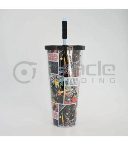 Star Wars Cold Cup - Comics (Topped Straw)