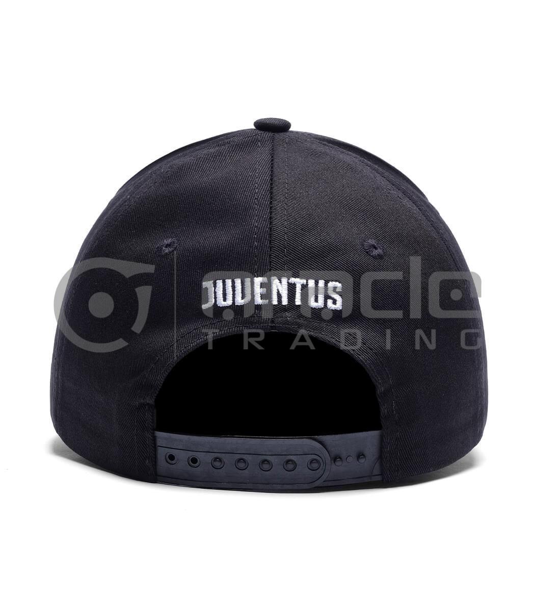 crest hat juventus black hat036 b