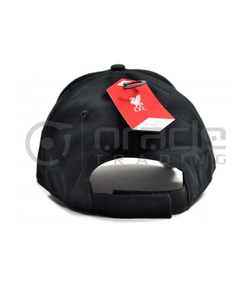 crest hat liverpool black hat012 c