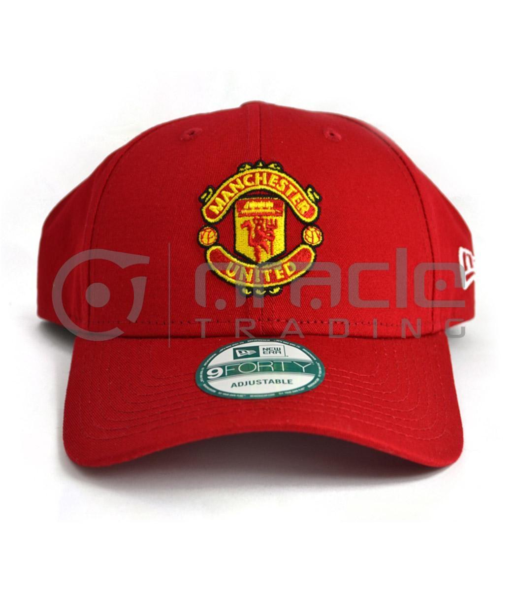 Manchester United Red Crest Hat - New Era