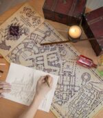 Harry Potter XL Desk Mat - Marauder's Map