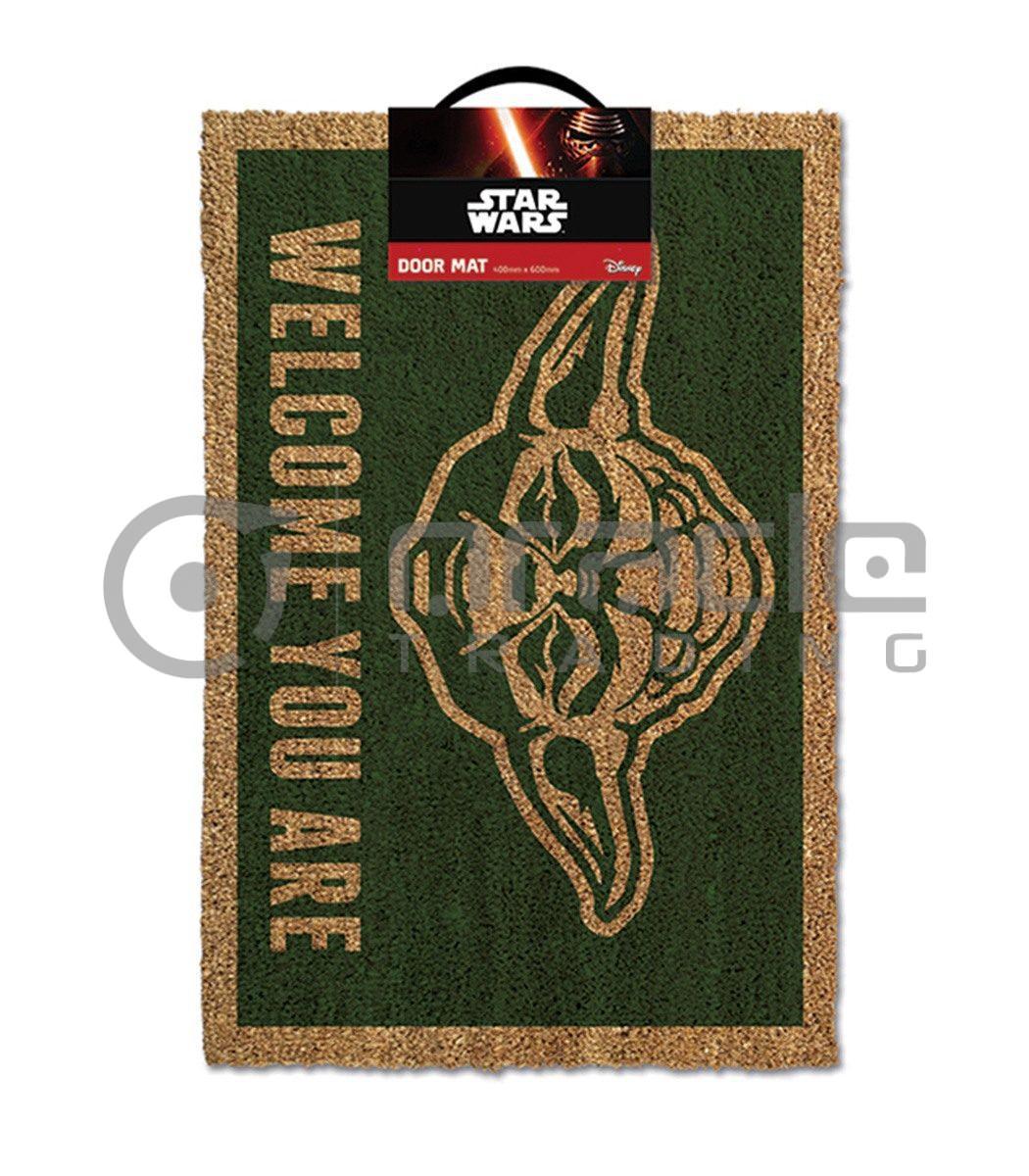 Star Wars Yoda Doormat (Welcome You Are)