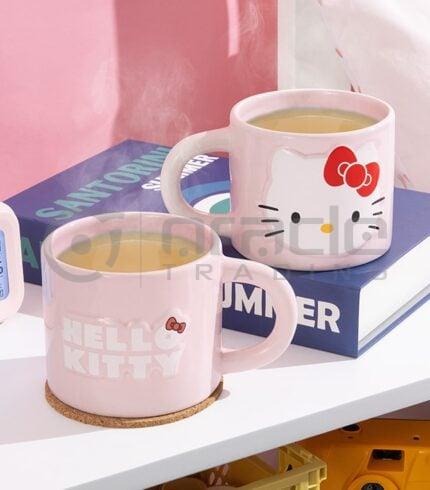 Hello Kitty Embossed Mug