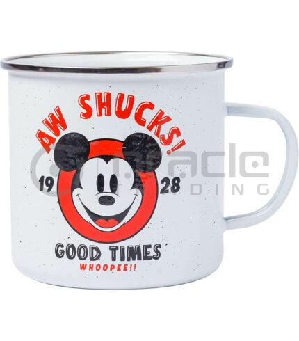 Mickey Mouse Jumbo Camper Mug - Aw Shucks! (Enamel)