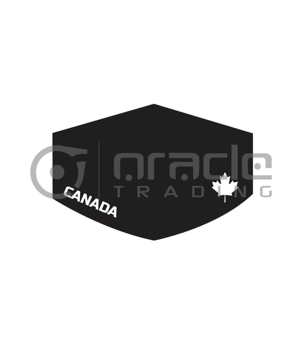 Canada Face Mask - Black (Premium)