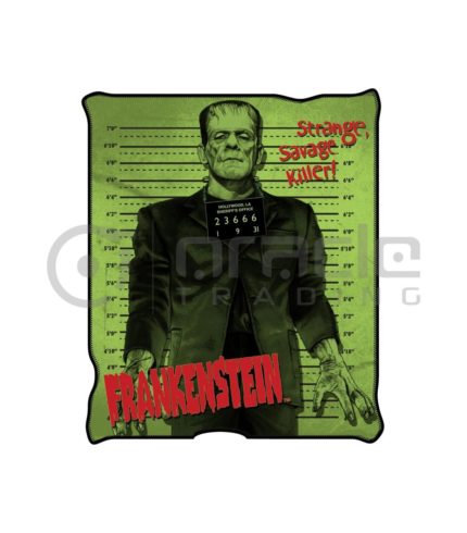 Frankenstein Fleece Blanket