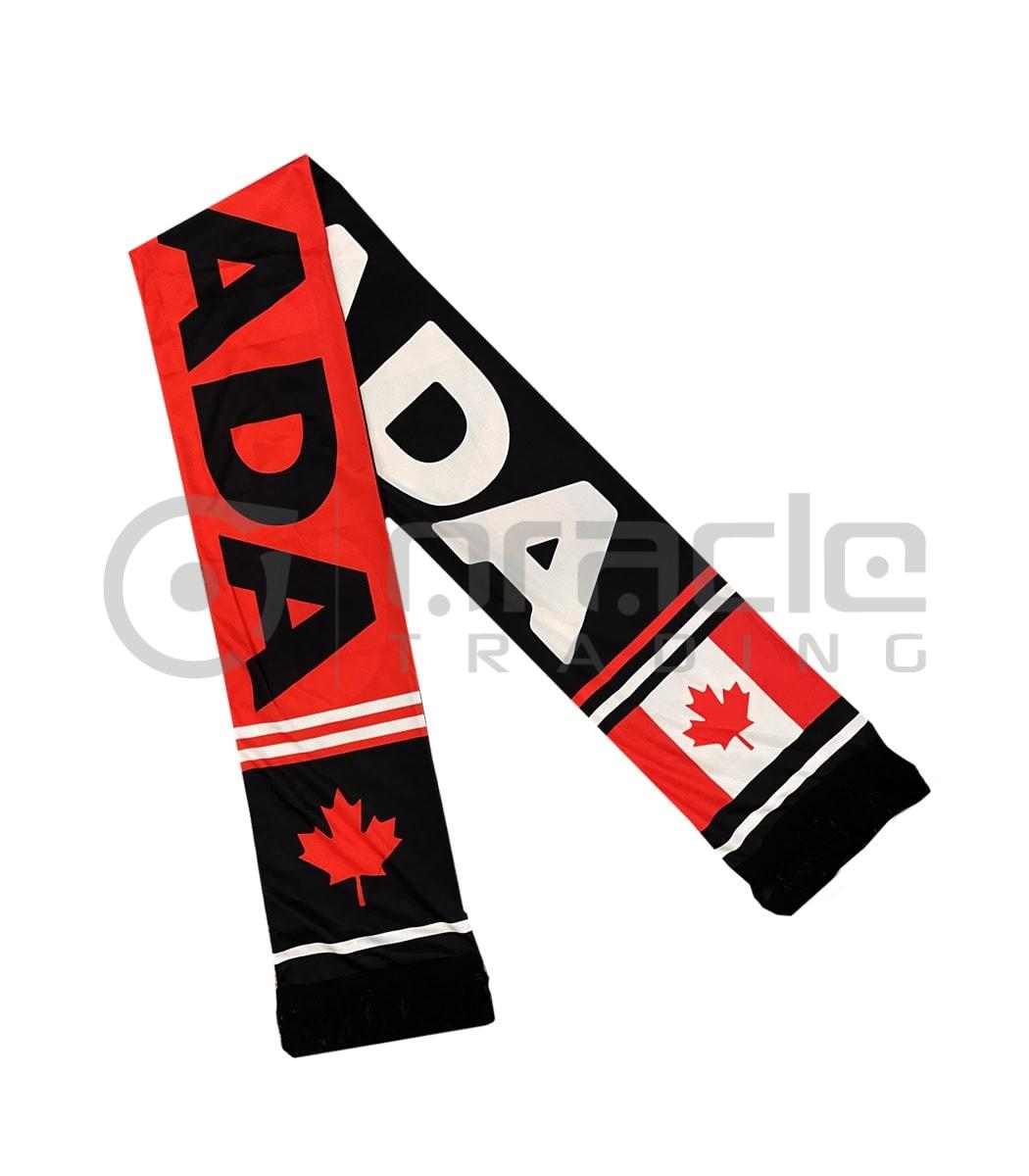 Canada Fleece Scarf - Bold Canada Fleece Scarf - Bold