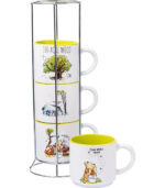 Winnie the Pooh Stacked Mug Set