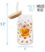 Gilmore Girls Glass Tumbler - Luke's