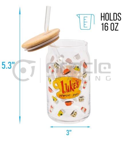 Gilmore Girls Glass Tumbler - Luke's
