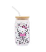 Hello Kitty Glass Tumbler - Strawberry