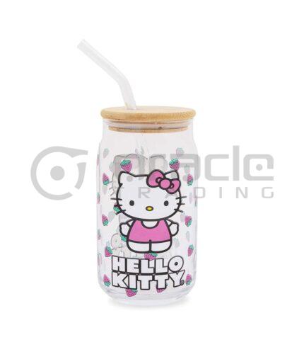 Hello Kitty Glass Tumbler - Strawberry
