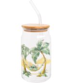 Lilo & Stitch Glass Tumbler - Hammock