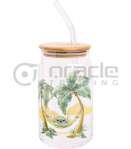 Lilo & Stitch Glass Tumbler - Hammock