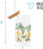 Lilo & Stitch Glass Tumbler - Hammock
