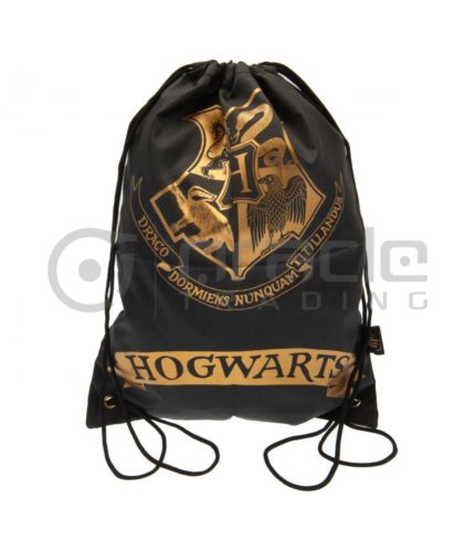 Harry Potter Gym Bag - Hogwarts (Black)