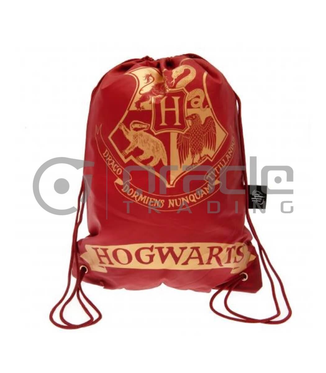 Harry Potter Gym Bag - Hogwarts (Maroon)