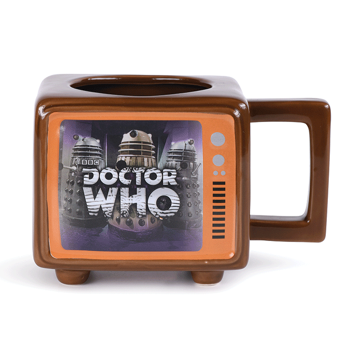 Doctor Who TV-Shaped 3D Heat Reveal Mug