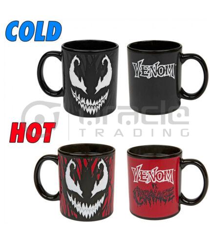 Venom vs. Carnage Heat Reveal Mug