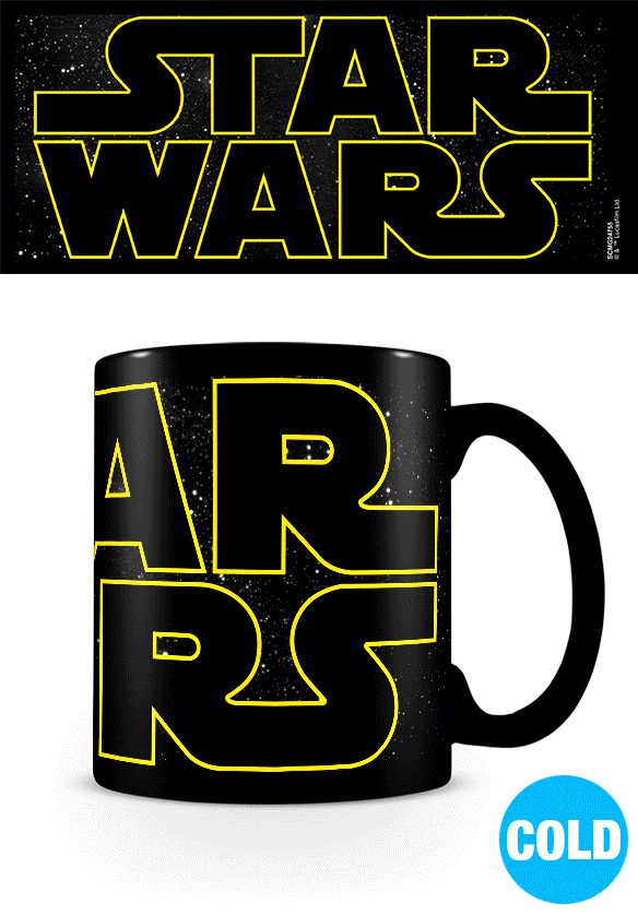 Star Wars Heat Reveal Mug - Logo Characters